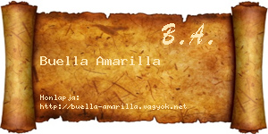 Buella Amarilla névjegykártya